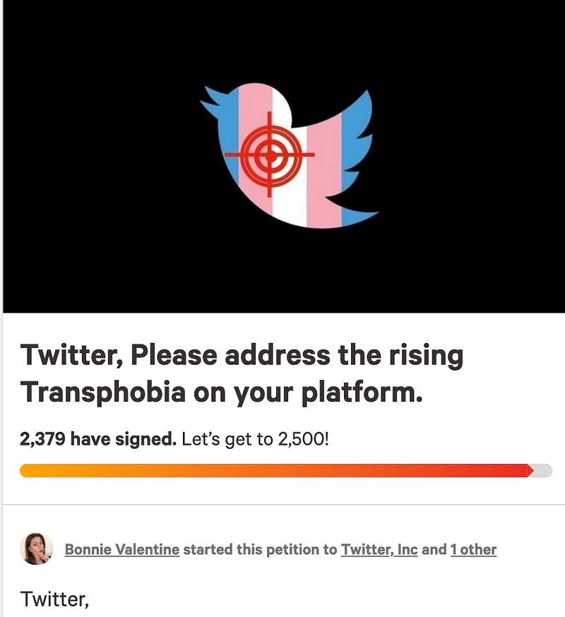Why does Twitter view transphobia as free speech?