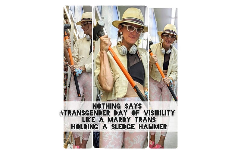 Happy Trans Visibility Day. Also, can we stop doing this now?